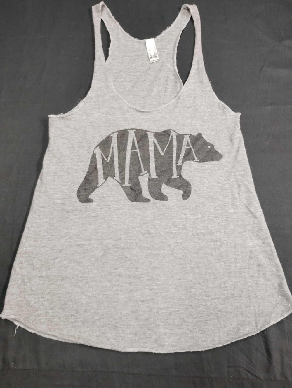 Los Angeles Apparel Gray Tri-Blend Racerback Tank